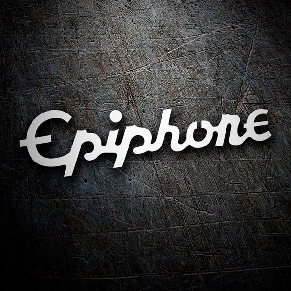 Adesivi per Auto e Moto: Chitarra Epiphone III