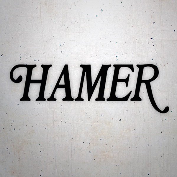 Adesivi per Auto e Moto: Hamer