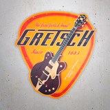 Adesivi per Auto e Moto: Plettro Gretsch 1883 4