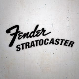 Adesivi per Auto e Moto: Fender Stratocaster 3