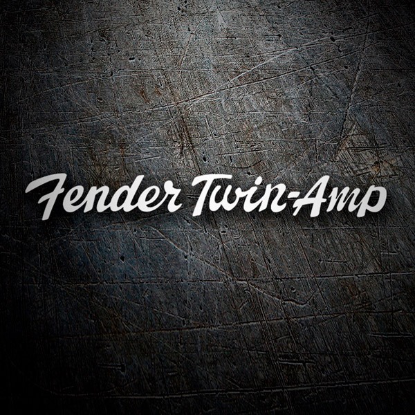 Adesivi per Auto e Moto: Fender Twin-Amp