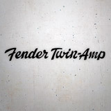 Adesivi per Auto e Moto: Fender Twin-Amp 3