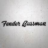 Adesivi per Auto e Moto: Fender Bassman 3