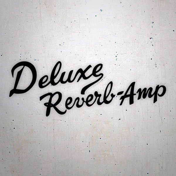 Adesivi per Auto e Moto: Fender Deluxe Reverb-Amp