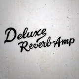 Adesivi per Auto e Moto: Fender Deluxe Reverb-Amp 3