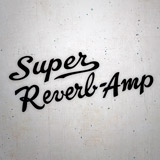 Adesivi per Auto e Moto: Fender Super Reverb-Amp 3