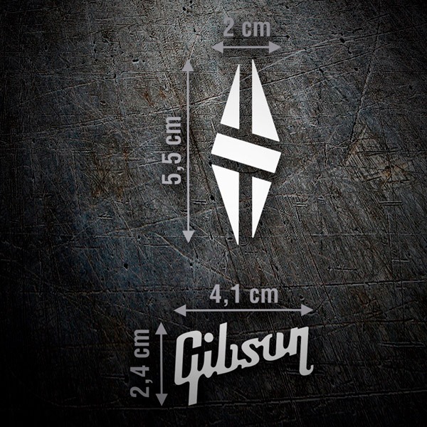 Adesivi per Auto e Moto: Gibson II 0