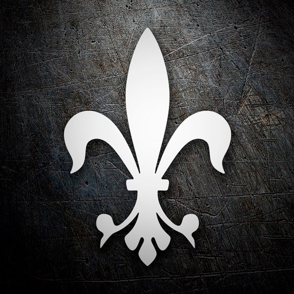 Adesivi per Auto e Moto: Fleur de Lis