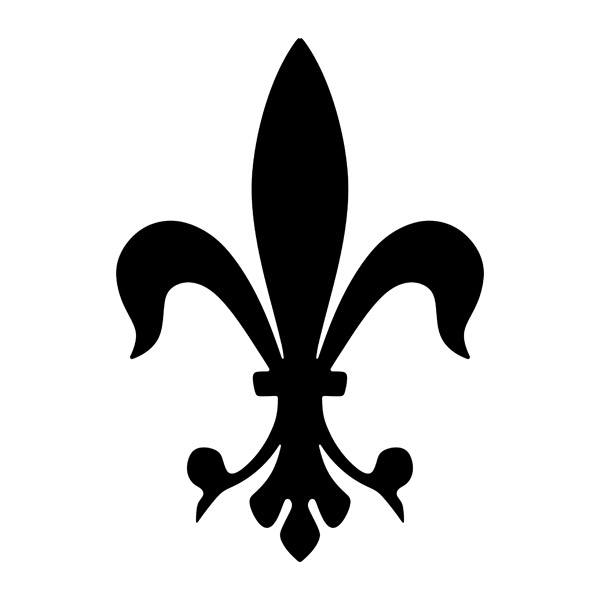 Adesivi per Auto e Moto: Fleur de Lis