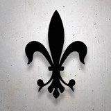 Adesivi per Auto e Moto: Fleur de Lis 3