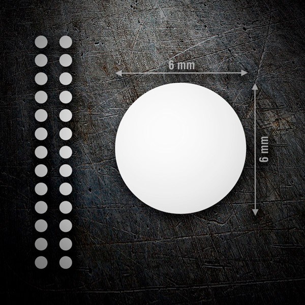 Adesivi per Auto e Moto: Set 26X Marchi per Paletta