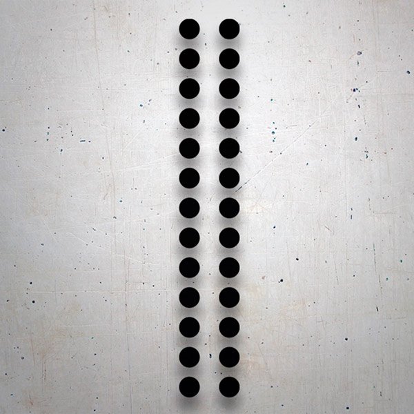 Adesivi per Auto e Moto: Set 26X Marchi per Paletta