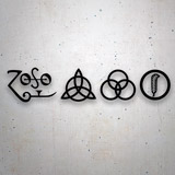 Adesivi per Auto e Moto: Simboli - Led Zeppelin IV 3