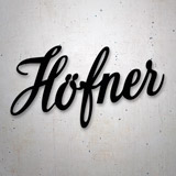Adesivi per Auto e Moto: Höfner 3