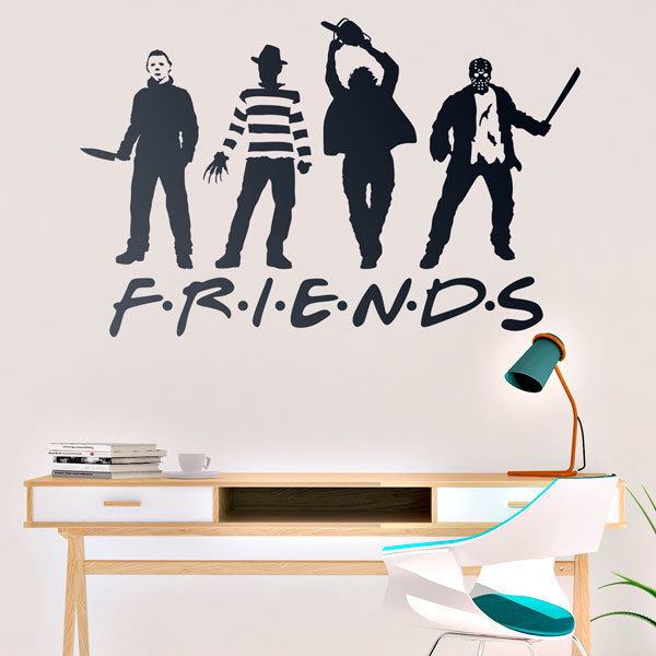 Icone dell'horror stile Friends 0