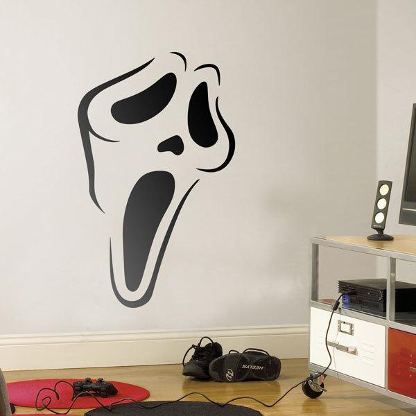 Adesivi Murali: Maschera Scream