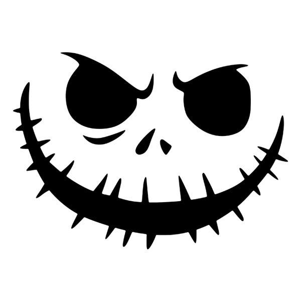 Adesivi per Auto e Moto: Sorriso Jack Skellington