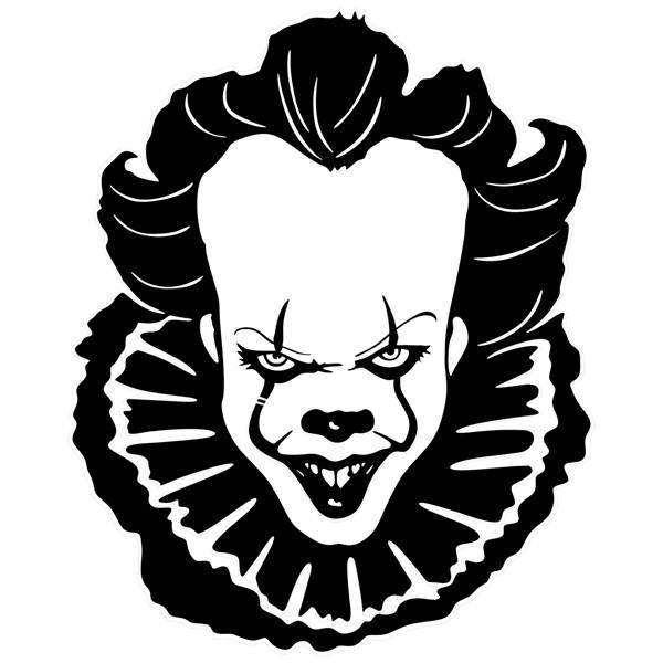 Adesivi per Auto e Moto: Pennywise ti segue (It)