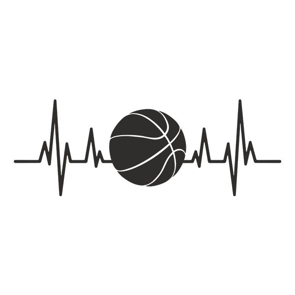 Adesivi per Auto e Moto: Cardio Elettro Basket