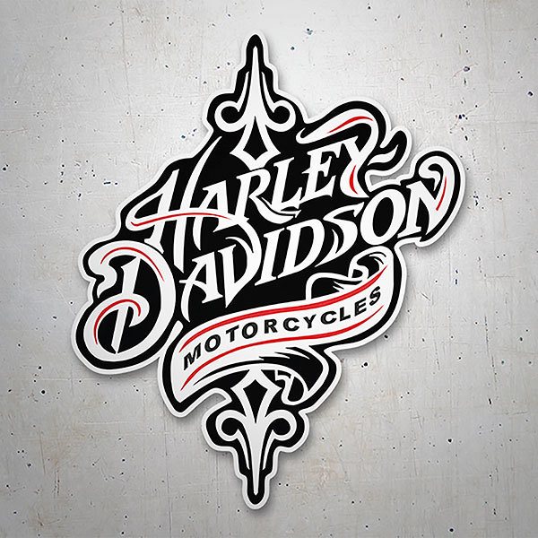 Adesivi per Auto e Moto: Real Harley Davidson