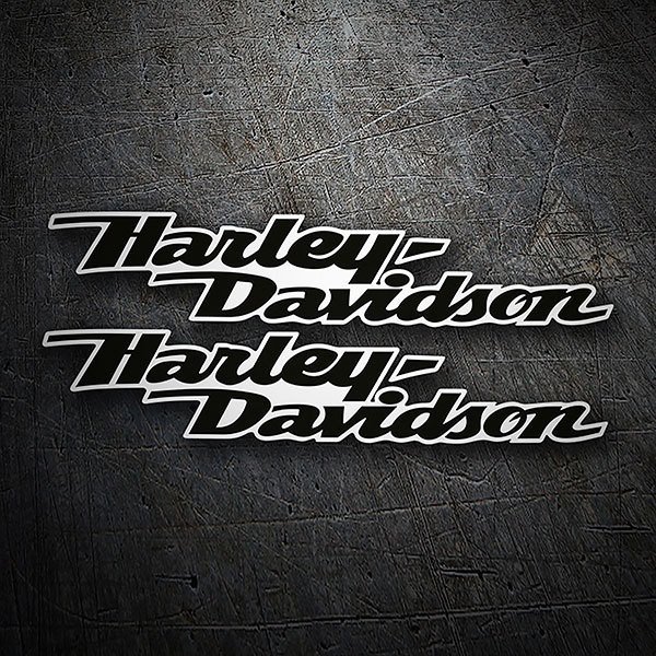Adesivi per Auto e Moto: Kit Harley Davidson aerodinamica nera