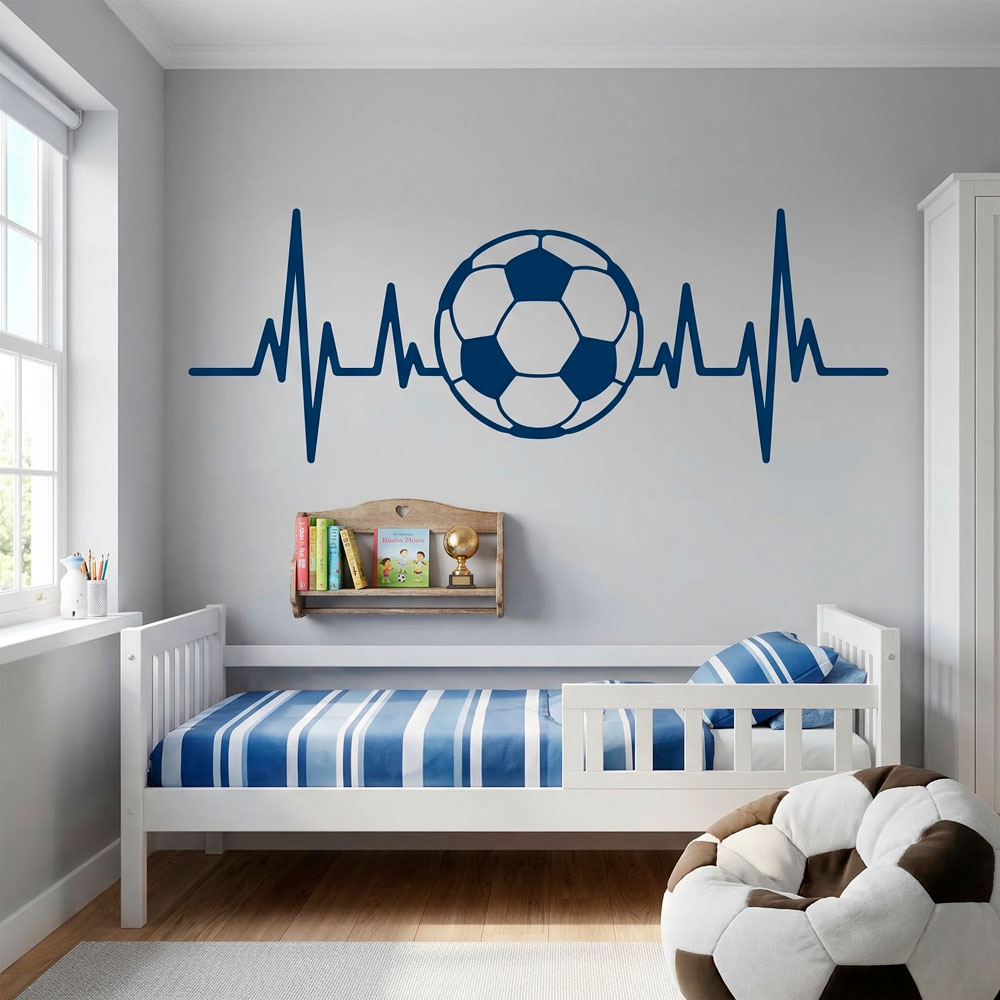 Elettrocardiogramma a forma di pallone da calcio 11