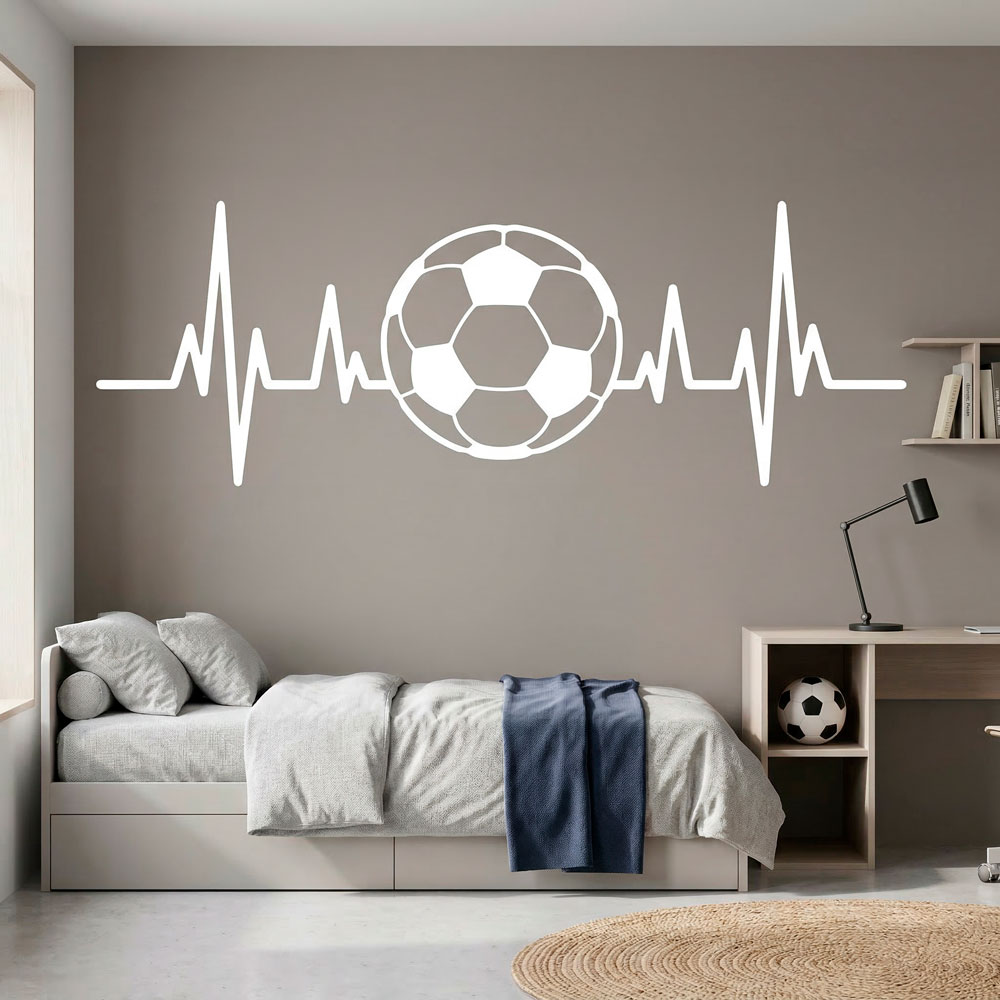 Elettrocardiogramma a forma di pallone da calcio 6