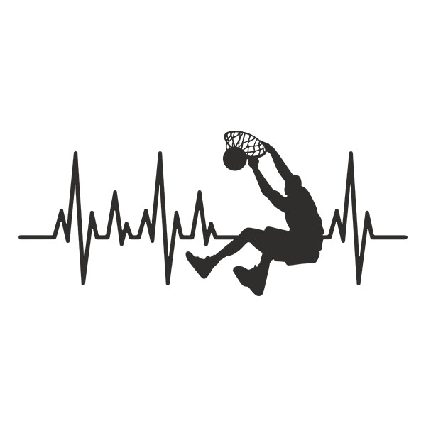 Adesivi Murali: Elettrocardiogramma a Punteggio