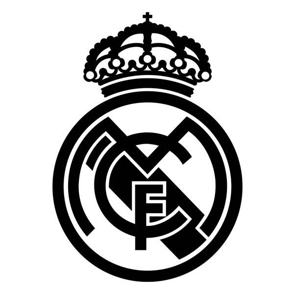 Adesivi per Auto e Moto: Scudetto Real Madrid CF