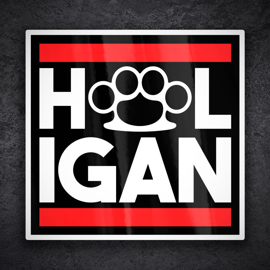 Adesivi per Auto e Moto: Hooligan Tirapugni