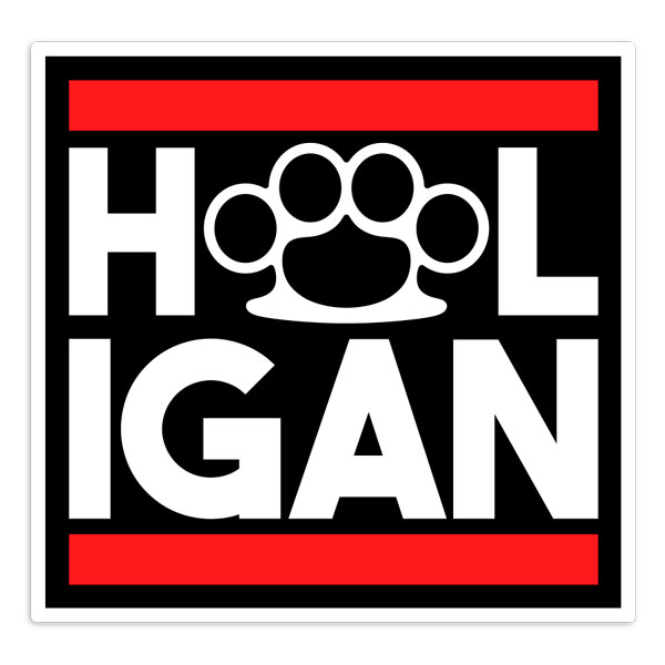 Adesivi per Auto e Moto: Hooligan Tirapugni