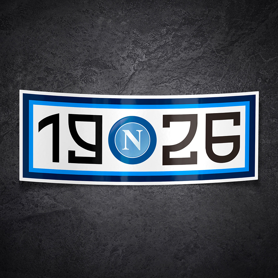 Adesivi per Auto e Moto: Emblema 1926 Napoli