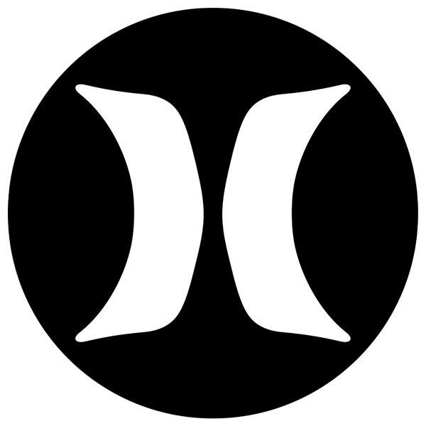 Adesivi per Auto e Moto: Hurley logo