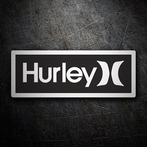 Adesivi per Auto e Moto: Hurley Black