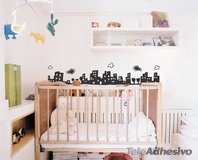 Adesivi per Bambini: Skyline infantile 2