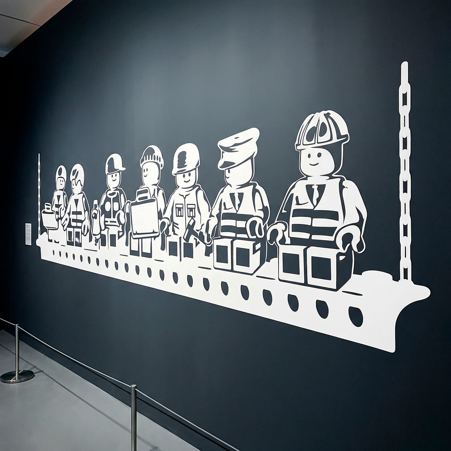 Adesivi per Bambini: Pranzo dei lavoratori di Lego