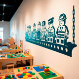 Adesivi per Bambini: Pranzo dei lavoratori di Lego 10