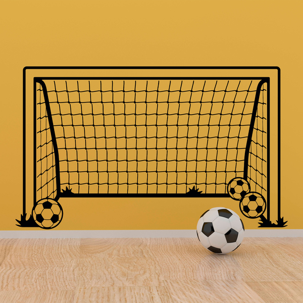 Adesivi per Bambini: Porta di calcio