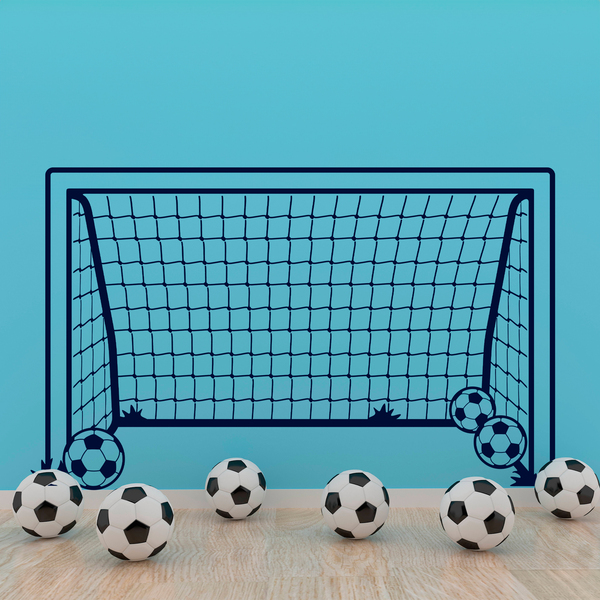Adesivi Murali: Porta di calcio