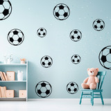 Adesivi Murali: Kit palloni da calcio 3