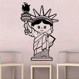 Adesivi Murali: Statua della libertà dei bambini 3