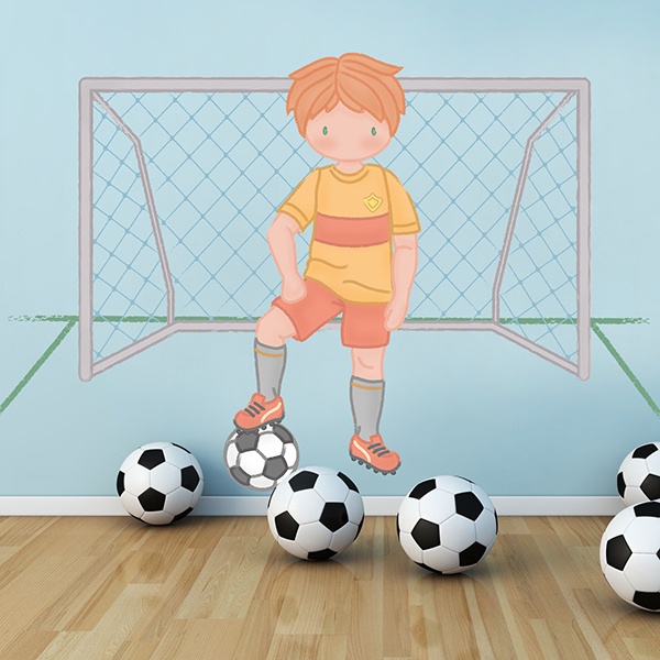 Adesivi per Bambini: Giocatore di football