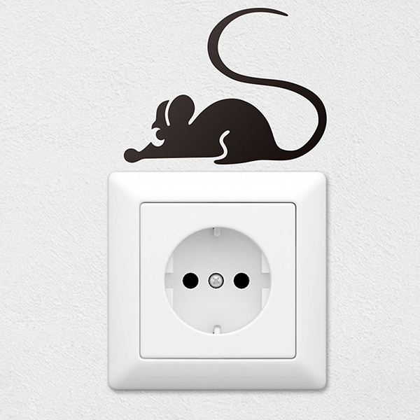 Adesivi Murali: Mouse