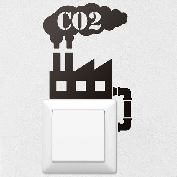 Adesivi Murali: Fabbrica CO2