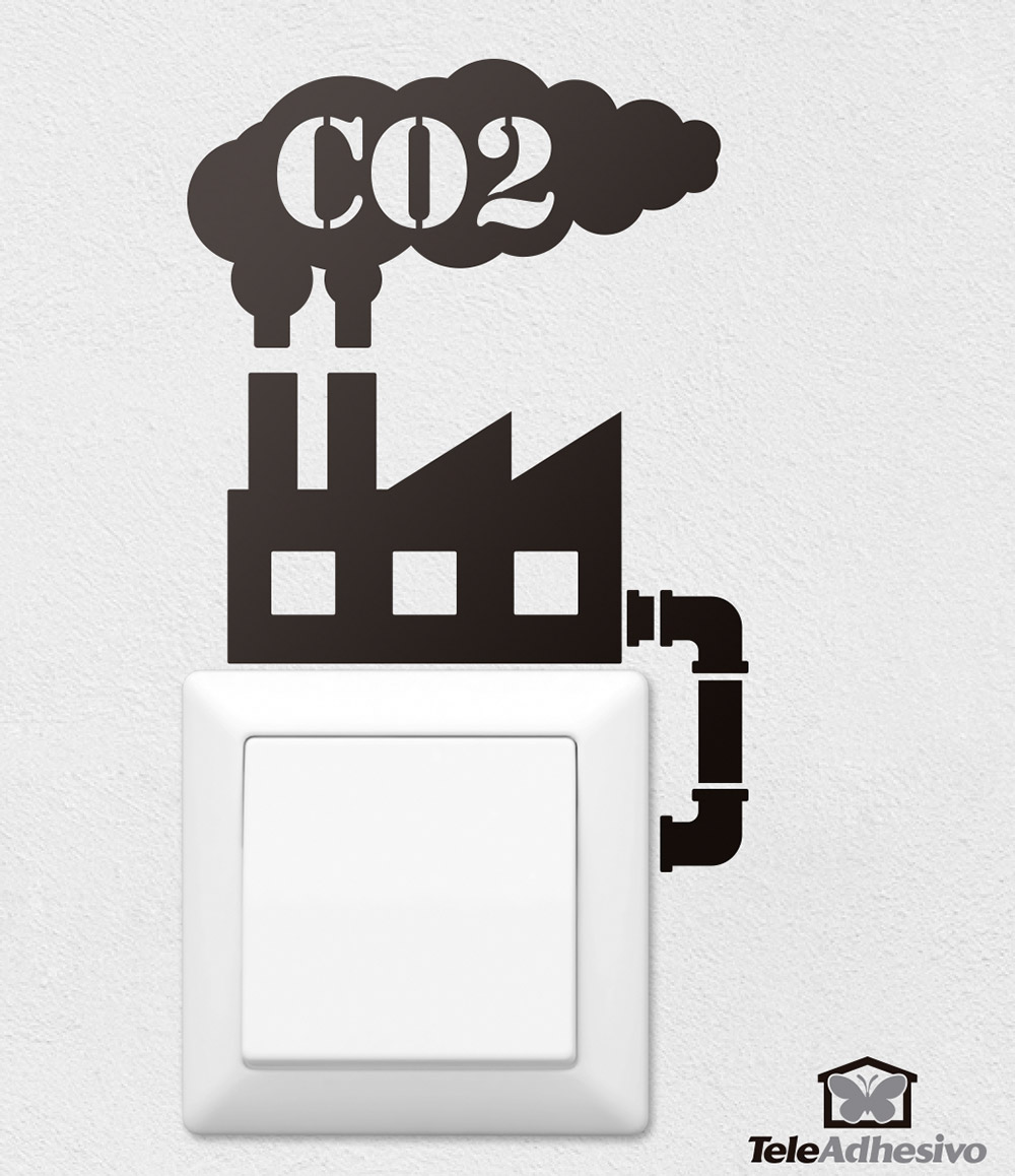 Adesivi Murali: Fabbrica CO2
