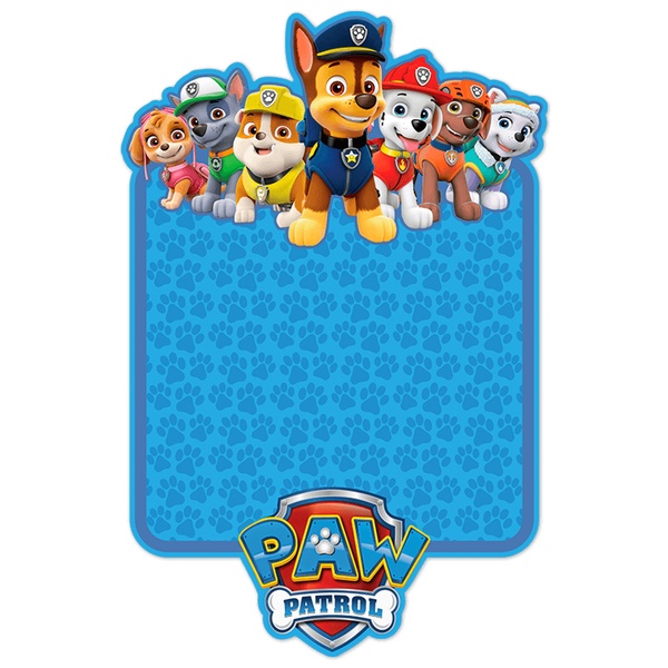 Adesivi Murali: Adesivo vinile Paw Patrol per interruttore della l