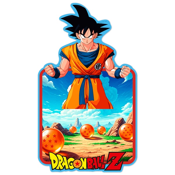 Adesivi Murali: Adesivo murale Dragon Ball Z per interruttore dell
