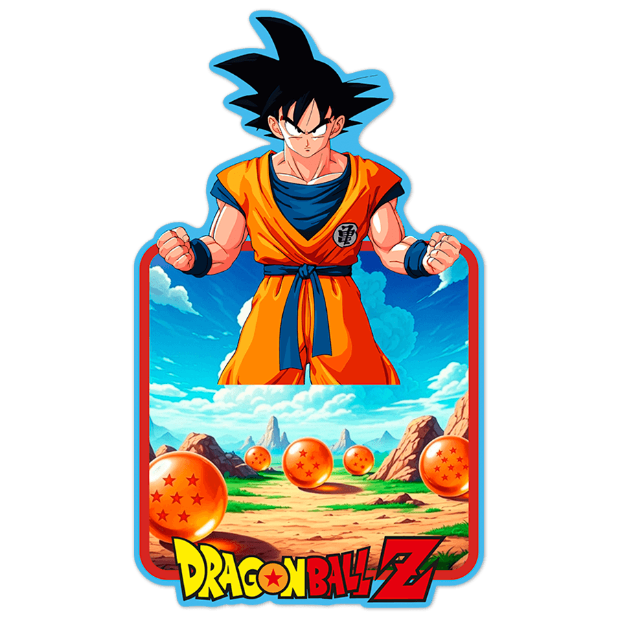 Adesivi Murali: Adesivo murale Dragon Ball Z per interruttore dell