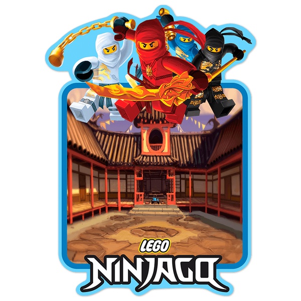 Adesivi Murali: Adesivo murale LEGO Ninjago per interruttore della