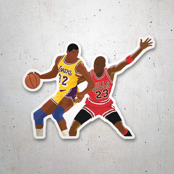 Michael Jordan contro Magic Johnson 2/2